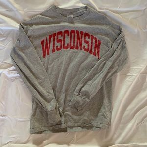 Gildan Wisconsin Long Sleeve